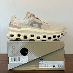 On Running Cloudmonster Moon Fawn Women’s 9